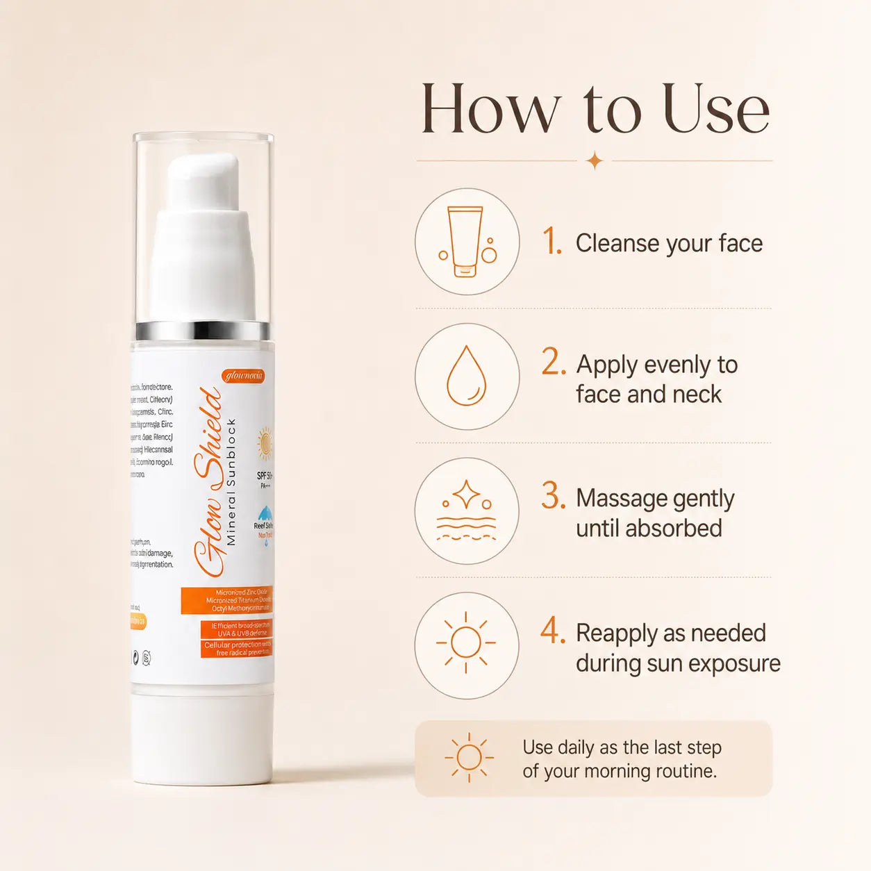 Glow Shield Mineral Sunblock