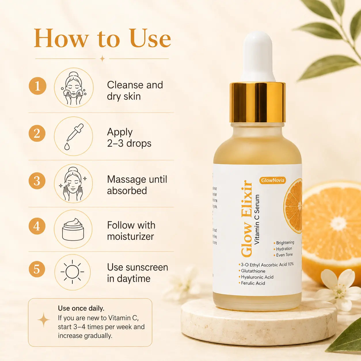 Glow Elixir Vitamin C Serum